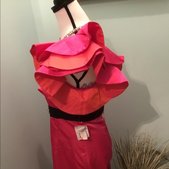 💐New Prom One Shoulder Dress - Picture 3 of 8